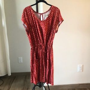 Lucky Brand brick red dress